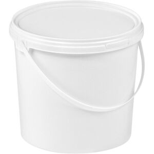 Eimer mit Deckel, lebensmittelecht, Volumen 12 l, ab 5 Stk eurokraft basic Image