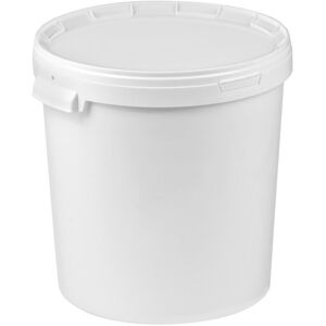 Eimer mit Deckel, lebensmittelecht, Volumen 30 l, ab 5 Stk eurokraft basic Image