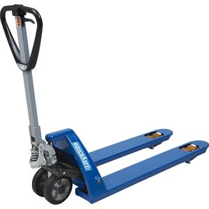Paletthubwagen mit QuickLift, Vollgummi Polyurethan Rollenausstattung, Gabellänge 1150 mm, ab 3 Stk eurokraft pro Image