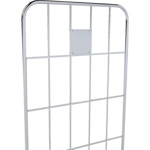 kaiserkraft Blechtafel, für Rollbehälter Seitengitter, nachrüstbar Image