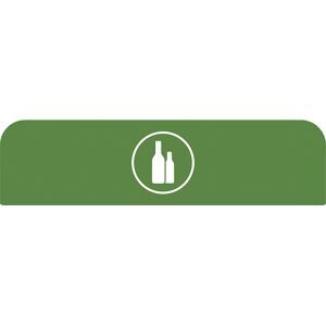 Hinweistafel Configure™, für 125-l-Behälter, grün Rubbermaid Image