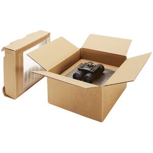 Membranverpackung, braun, Innenmaße 275 x 180 x 90 mm, VE 25 Stk, ab 10 VE ratioform Image