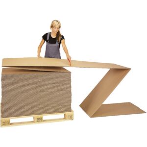 Endloswellpappe, braun, Faltmaße 1150 x 500 mm, Länge 605 m, ab 10 Stk ratioform terra Image