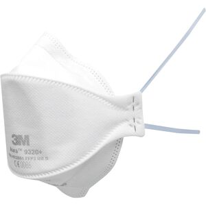 kaiserkraft Faltmaske 3M™ Aura™ 9300, FFP2, VE 20 Stk, weiß, ohne Ventil, ab 10 VE Image