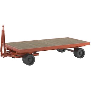 kaiserkraft Schwerlastanhänger, 12 t, Drehschemel-Lenkung, Ladefläche 3,2 x 1,6 m Image