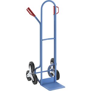 Stahl-Treppensackkarre, Schaufel-BxT 280 x 250 mm, mit Handgriffen eurokraft pro Image