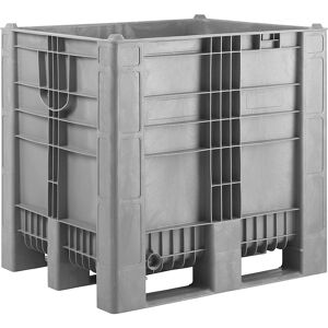 kaiserkraft Palettenbox, Inhalt 1000 l, grau, ab 10 Stk Image