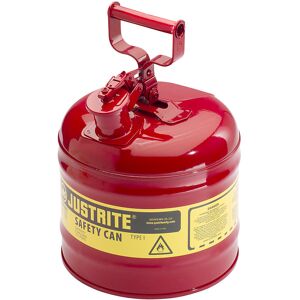 Sicherheitsbehälter aus Stahl, Volumen 7,5 l, rot Justrite Image