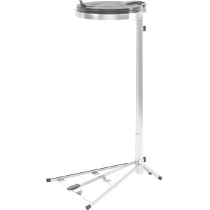 kaiserkraft Müllsackständer, Standgestell, für Volumen 120 l, mit Pedal, verzinkt, Kunststoffdeckel Image