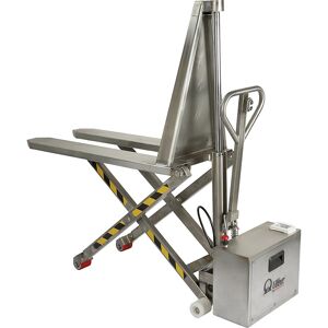 Edelstahl-Scherengabelhubwagen, elektrisch, Tragfähigkeit 1000 kg Pramac Image