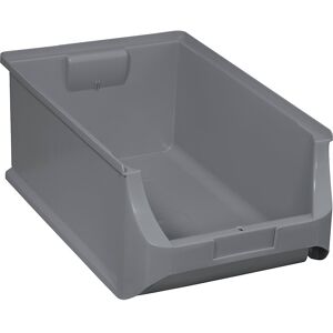 kaiserkraft Sichtlagerkasten aus 100% recyceltem PP, LxBxH 310 x 500 x 200 mm, VE 6 Stk, grau Image