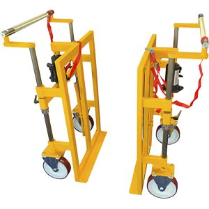 kaiserkraft Twinlifter, hydraulisch, Tragfähigkeit 2800 kg, Polyurethan Image