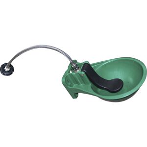 kaiserkraft IBC-Tränke, mit Anschlussset, grün Image