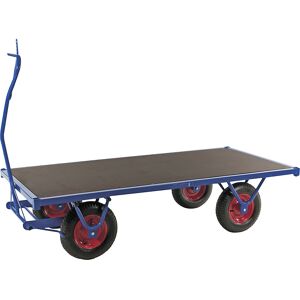 Schwerlastwagen, mit pannensicherer Bereifung, Ladefläche 1000 x 3000 mm Kongamek Image