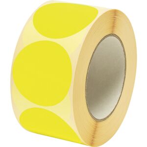 Markierungspunkte, Ø 60 mm, 1000 Stk pro Rolle, gelb, ab 10 Stk ratioform Image