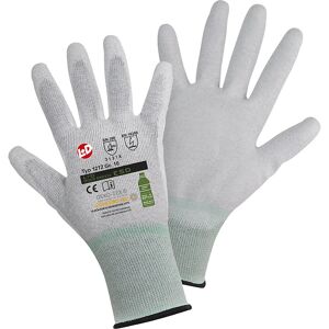 ESD-Feinstrickhandschuhe L+D goes green, VE 12 Paar, weiß, Größe 8 Leipold+Döhle Image