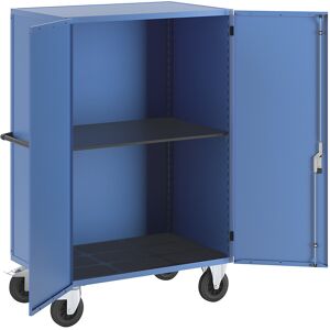 Schrankwagen, mit Doppelflügeltür, abschließbar, mit 1 Etagenboden eurokraft pro Image