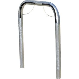 Fahrradständer, einfacher Bügel zum Einbetonieren, Metall Mottez Image