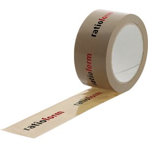 kaiserkraft PVC-Klebeband, individuell bedruckt, VE 36 Rollen, Druck 2-farbig, braun, ab 2 VE Image
