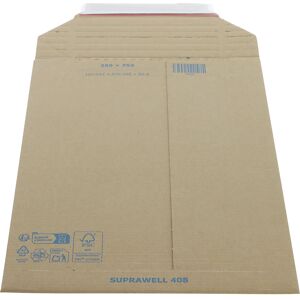 Karton-Versandtasche, DHL-Kleinpaket, VE 25 Stk, Innen-LxB 350 x 247 mm, bis 80 mm Füllhöhe, ab 6 VE ratioform flow Image