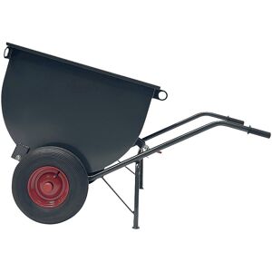 kaiserkraft Kipp-Japaner-Transportkarre, Luftreifen, LxH 1450 x 850 mm, 150 l Image