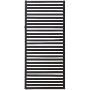 kaiserkraft Tokyo Zaun, Holz, BxH 830 x 1800 mm, schwarz Image