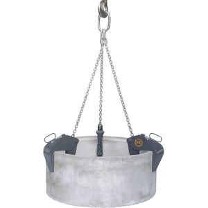 Rohrgehänge, Greifbereich 90 - 230 mm, Tragfähikeit 3000 kg, mit 1,80 m Kette Eichinger Image