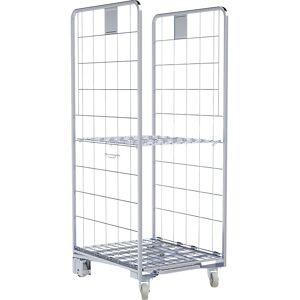 kaiserkraft Drahtgitterzwischenboden, für Rollbehälter, LxB 656 x 740 mm Image