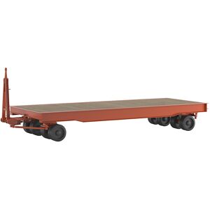 kaiserkraft Schwerlastanhänger, 20 t, Allrad-Achsschenkel-Lenkung, Ladefläche 5,0 x 2,0 m Image