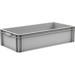 kaiserkraft Euro-Stapelbehälter, Volumen 50 l, LxBxH 800 x 400 x 200 mm, PP, grau, ab 10 Stk Image