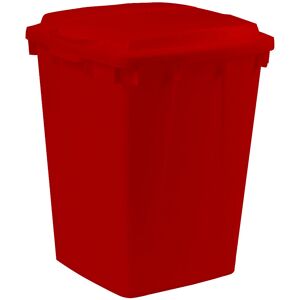 kaiserkraft Mehrzweck-Behälter, Volumen 90 l, LxBxH 510 x 485 x 600 mm, rot Image