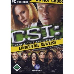 Ubisoft - CSI: Crime Scene Investigation - Eindeutige Beweise - Preis vom 18.09.2025 05:07:49 h Image