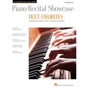 Various - Hl Educational Piano Library Piano Recital Showcase Duet Faves Pianoduet BK (Hal Leonard Student Piano Library): National Federation of Music Clubs ... Selection 1 Piano, 4 Hands/Intermediate Level - Preis vom 18.09.2025 05:07:49 h Image