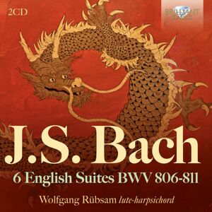 J.S. Bach 6 English Suites BWV 806-811 - Preis vom 18.09.2025 05:07:49 h Image