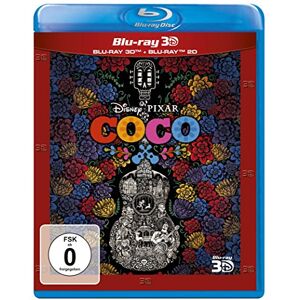 Lee Unkrich - Coco - Lebendiger als das Leben! (3D Blu-ray +Blu-ray 2D) - Preis vom 18.09.2025 05:07:49 h Image