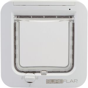 Mikrochip Katzenklappe Sureflap weiss B14 x H12cm Image
