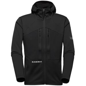 Mammut Strapazierfähige, atmungsaktive Midlayer-Bergjacke Eiger Nordwand Advanced ML Hooded Jacket Herren Schwarz L Image