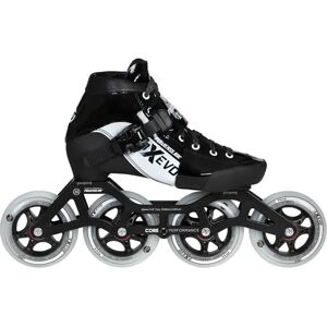 Powerslide 3X Evo Verstellbar Inline Speed Skates Kinder (Black) Image
