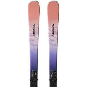 Salomon E Stance Damen F76 + M10 GW Carving Ski (Pink) Image