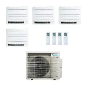 Daikin Quadri Split 9+12+12+18 FVXM-B 4MXM80A9 FVXM25B FVXM35B FVXM35B FVXM50B Klimaanlagen WiFi Image