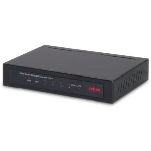 Roline Gigabit-Ethernet-Switch, schwarz, 4x RJ45 Port Image