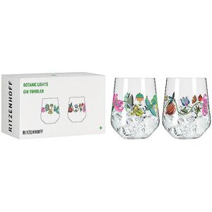 Ritzenhoff Gin Tumbler 2-Er Set Botanic Lights #9 #10 Olaf Hajek 2024 Bunt   3891002 Image