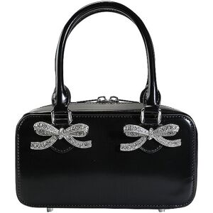 Self-Portrait Ledertasche - Mini Bag Schwarz   Damen   Aw24-301a-B Image