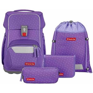 STEP BY STEP Schultaschen Set 4tlg BASIS Purple Konfetti EG Image