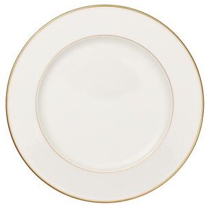 Villeroy & Boch SIGNATURE Platte rund flach Anmut Gold 32cm weiss EG Image