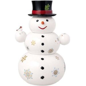 Villeroy & Boch Weihnachtsdose 31cm SCHNEEMANN  bunt EG Image
