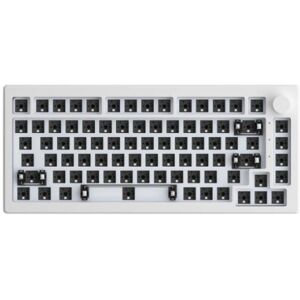 Divers Akko 5075B Via Barebone Gaming Tastatur, 75% - Moon White Image
