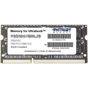 Patriot Memory 8 GB SO-DIMM DDR3 - 1600MHz - (PSD38G1600L2S) Patriot Signature Line CL11 Image