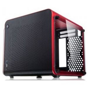 Raijintek METIS EVO TG - Mini-ITX-Gehäuse / Tempered Glass - Rot Image