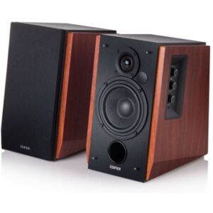 Edifier R1700BT 2.0 Bluetooth Regallautsprecher (Paar) - schwarz/braun Image